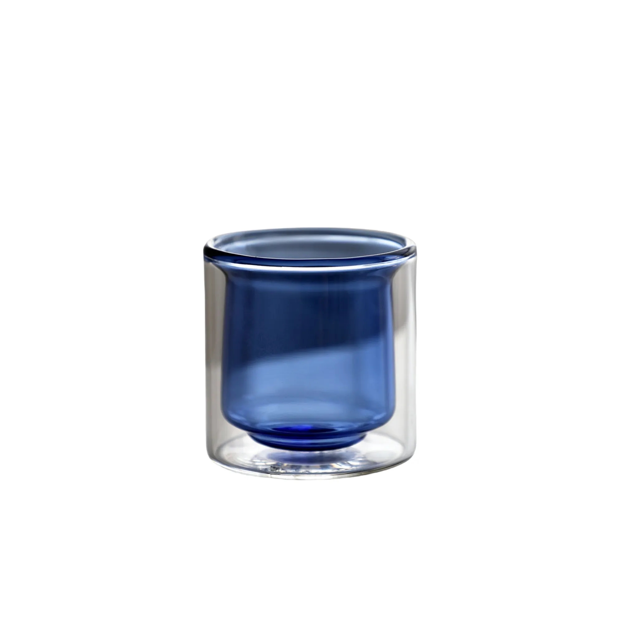 2oz Colorful Borosilicate DoubleLayer Glass Coffee Cup 6