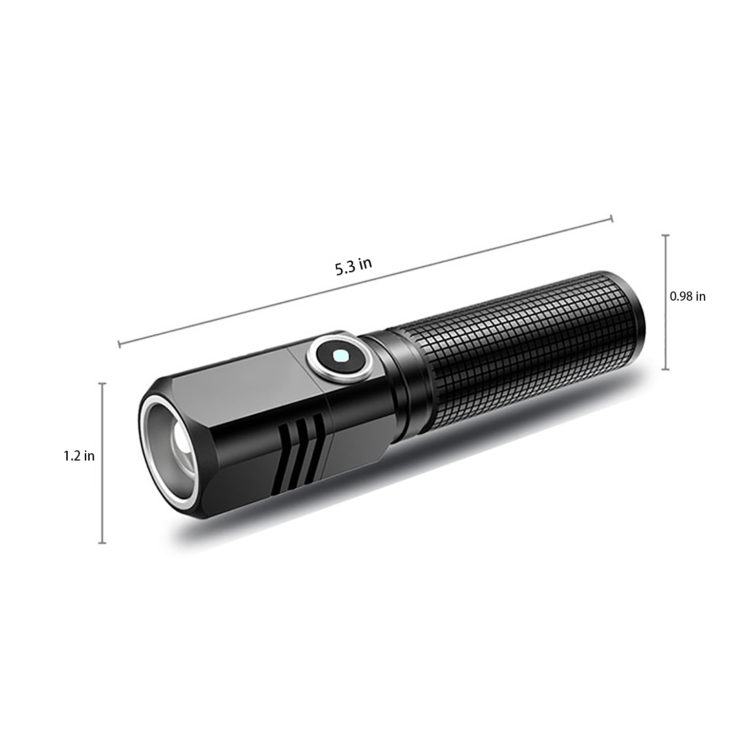 Mini Rechargeable High-Intensity Flashlight 2