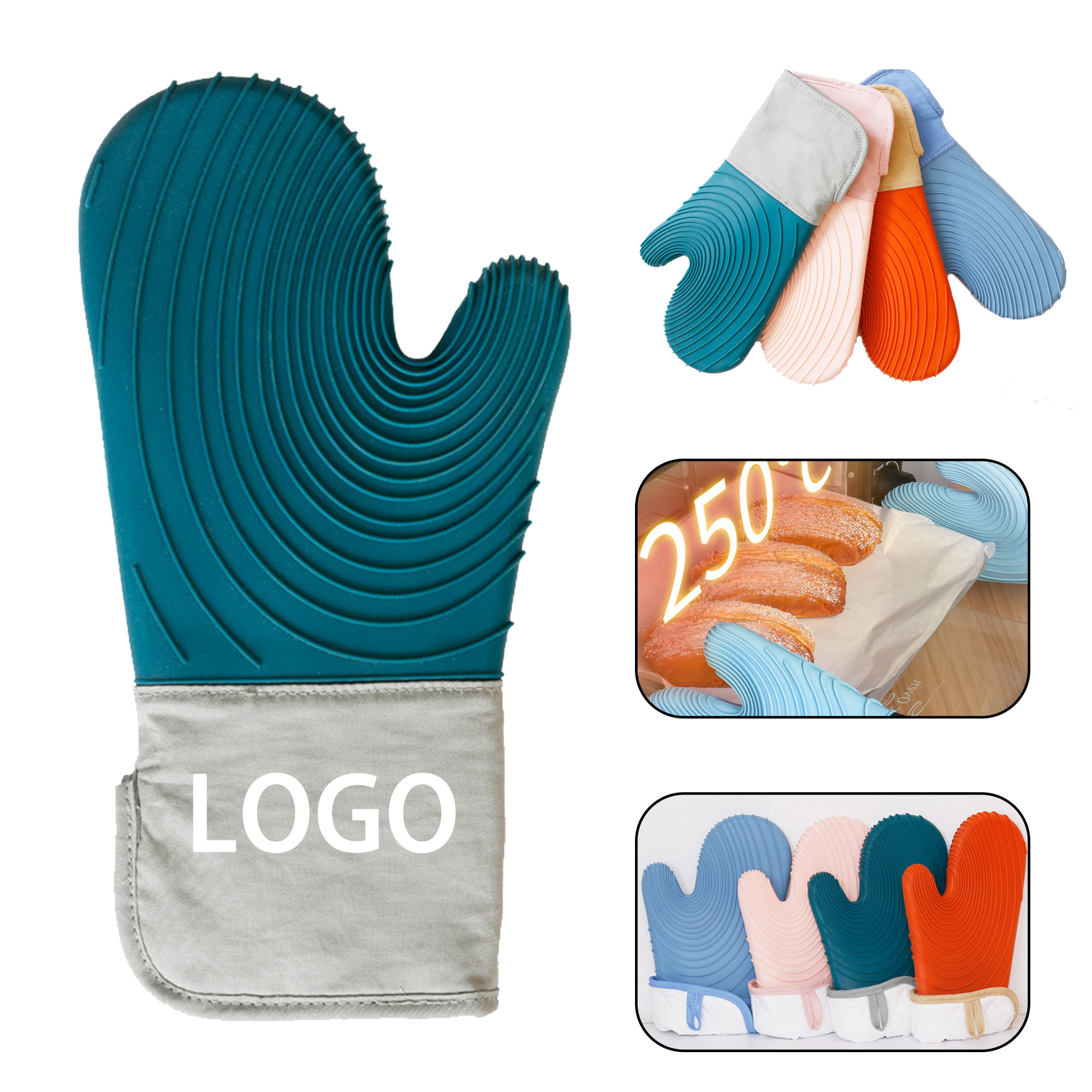 Kitchen Oven Silicone Gloves 3