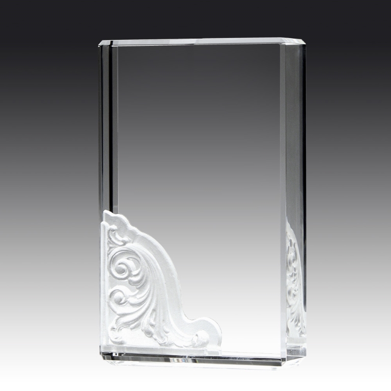 Corinthian Blocks - Small Crystal Award