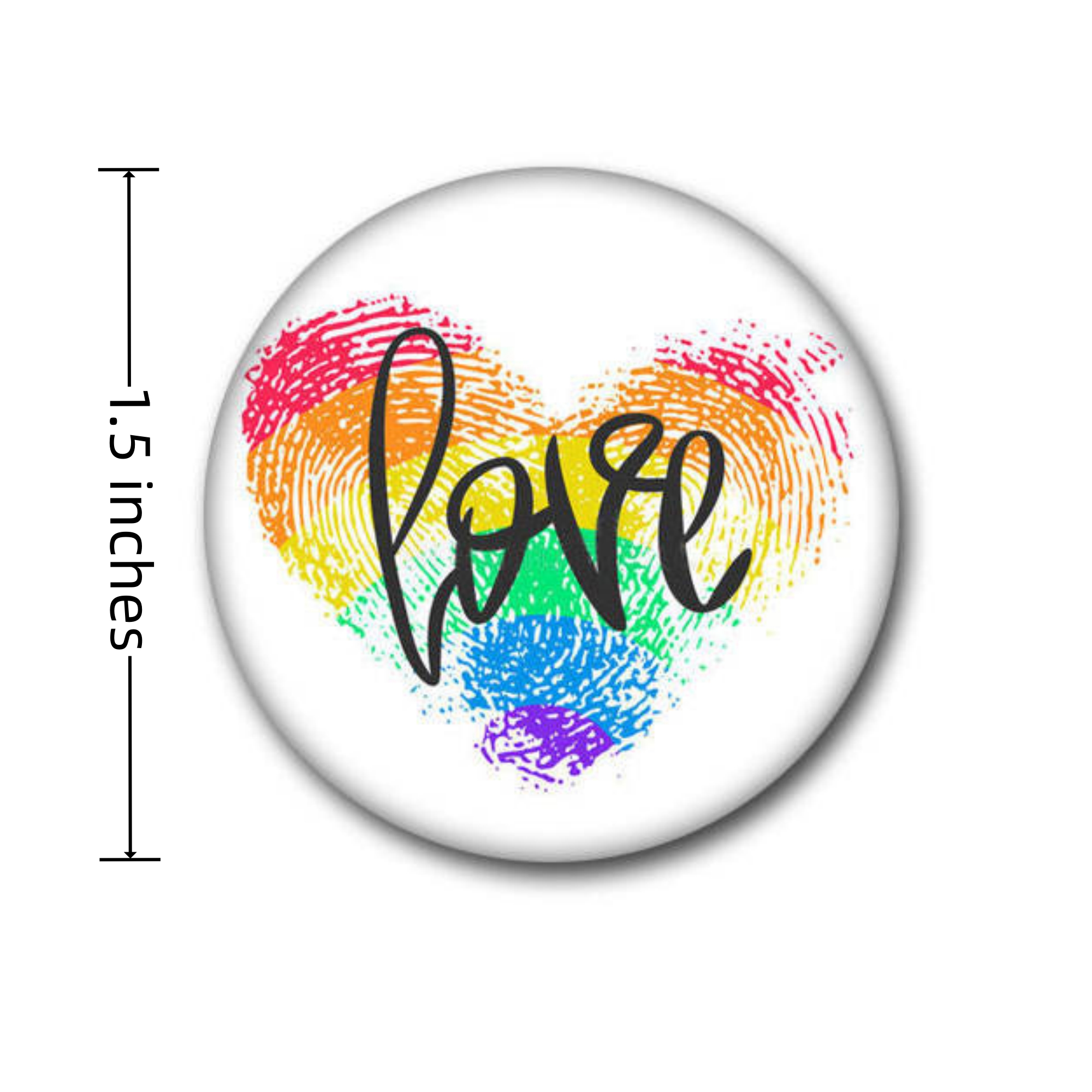Promotional Round Badge Brooch Metal 2