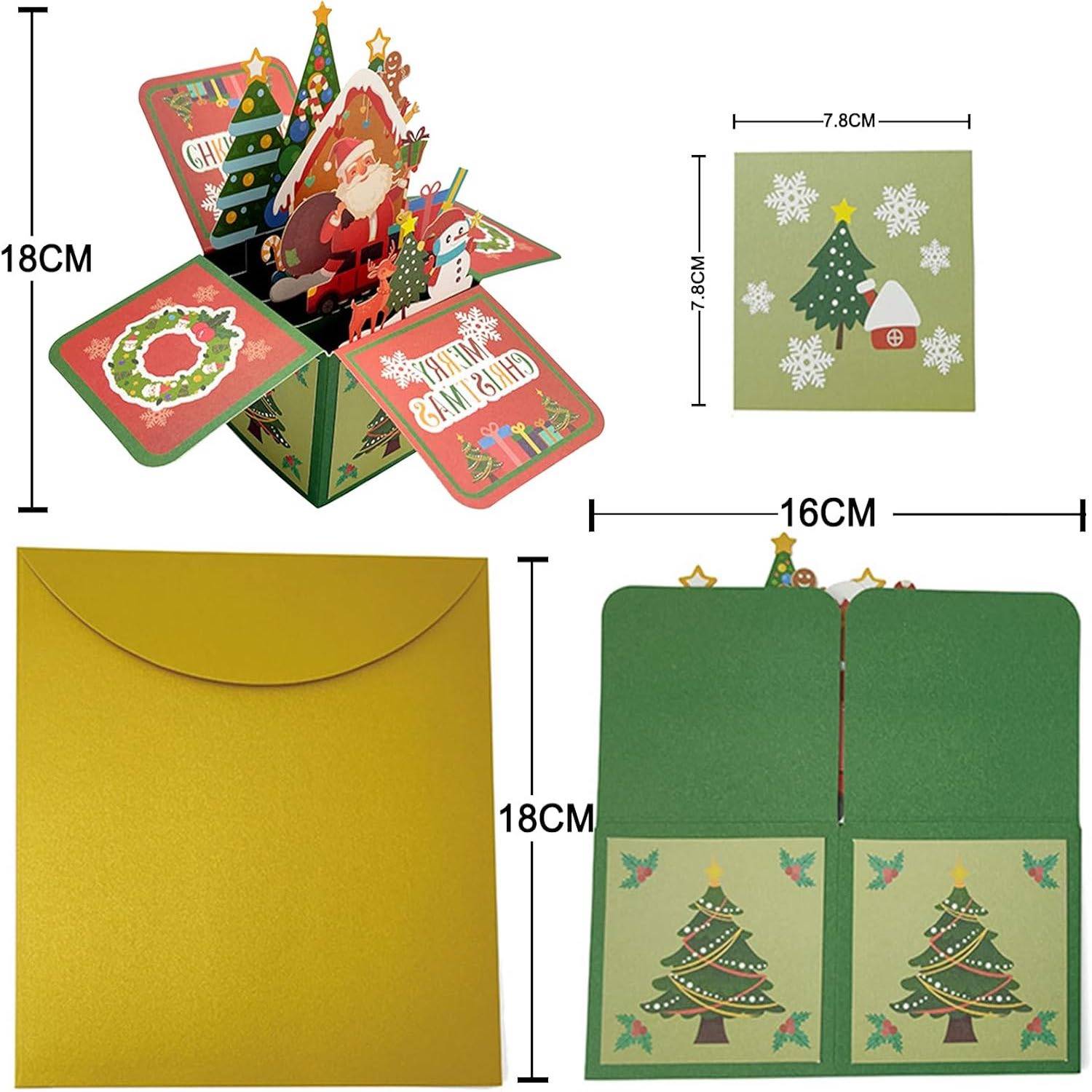 Christmas 3D Pop Up Greeting Card 2