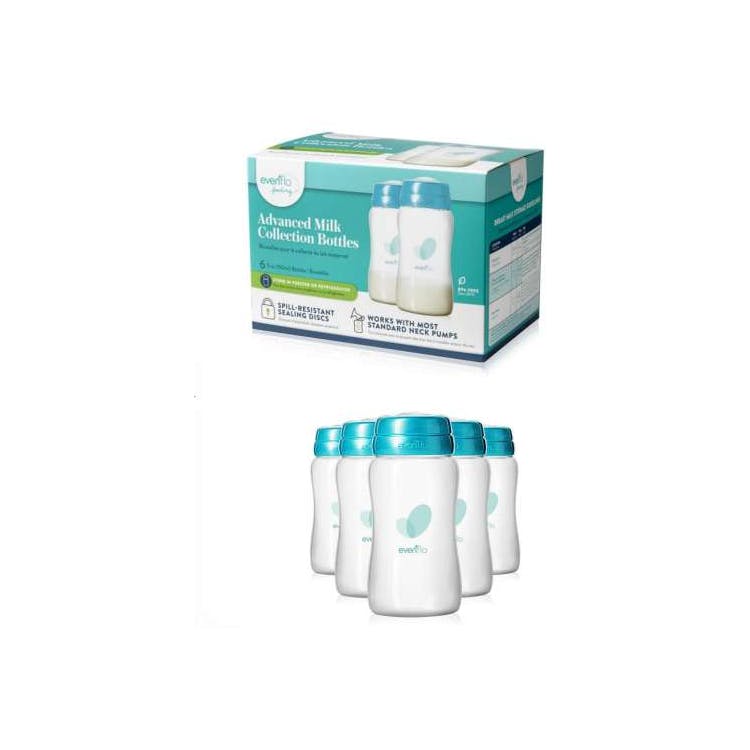 Milk Collection Bottles 8oz 6pk 2