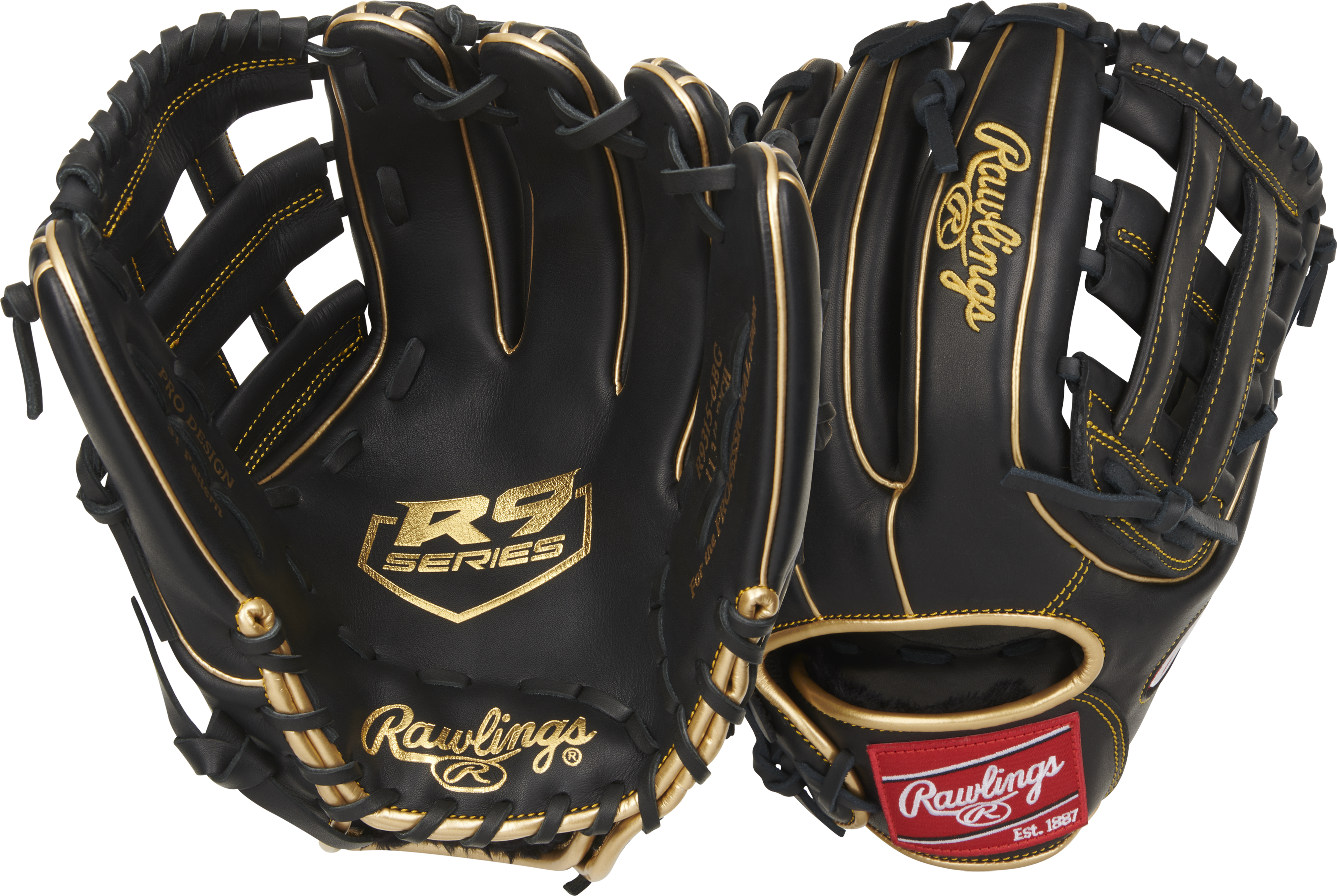 Rawlings R9 Baseball Glove, Infield 2