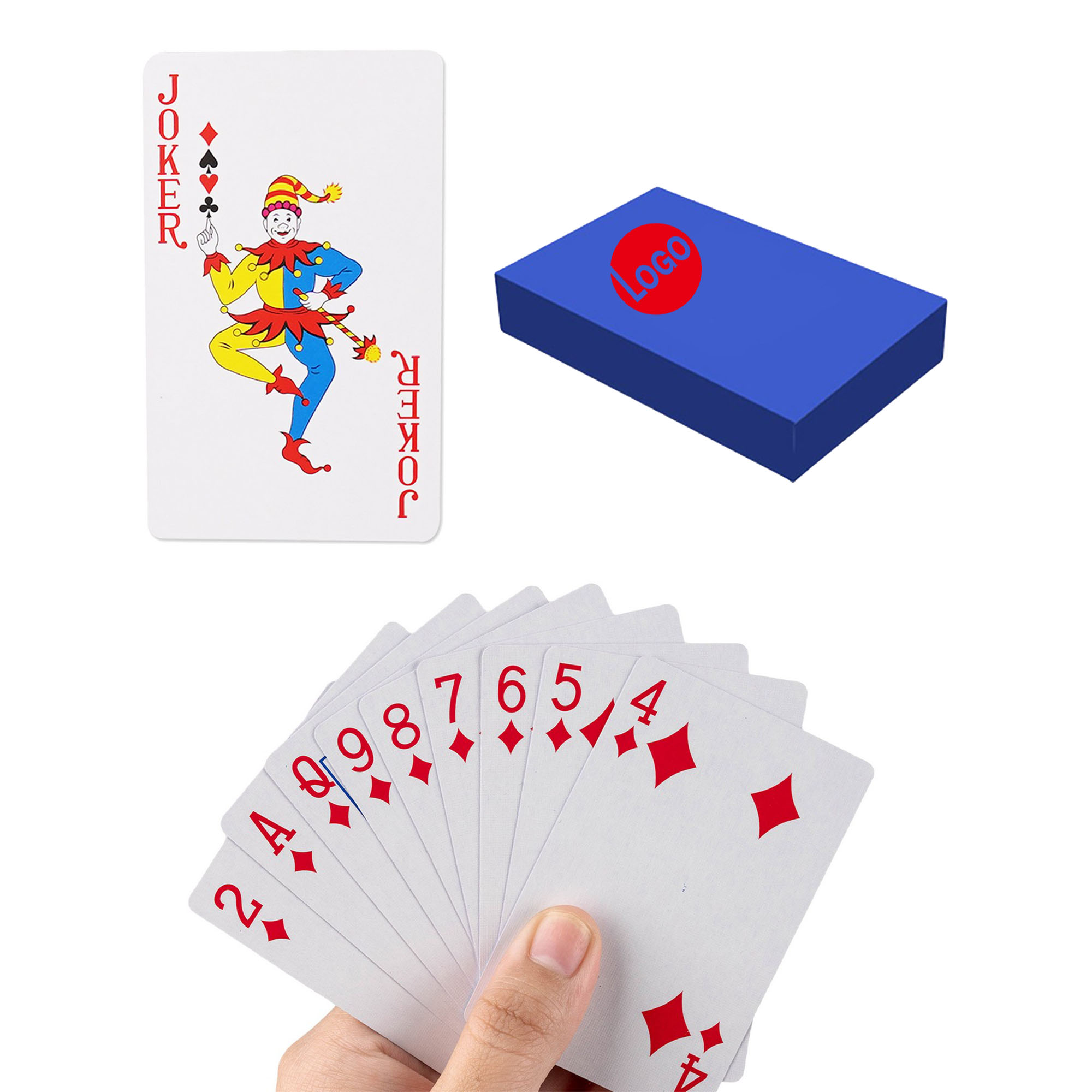 Bridge Size Full Color Printed Playing Cards 2