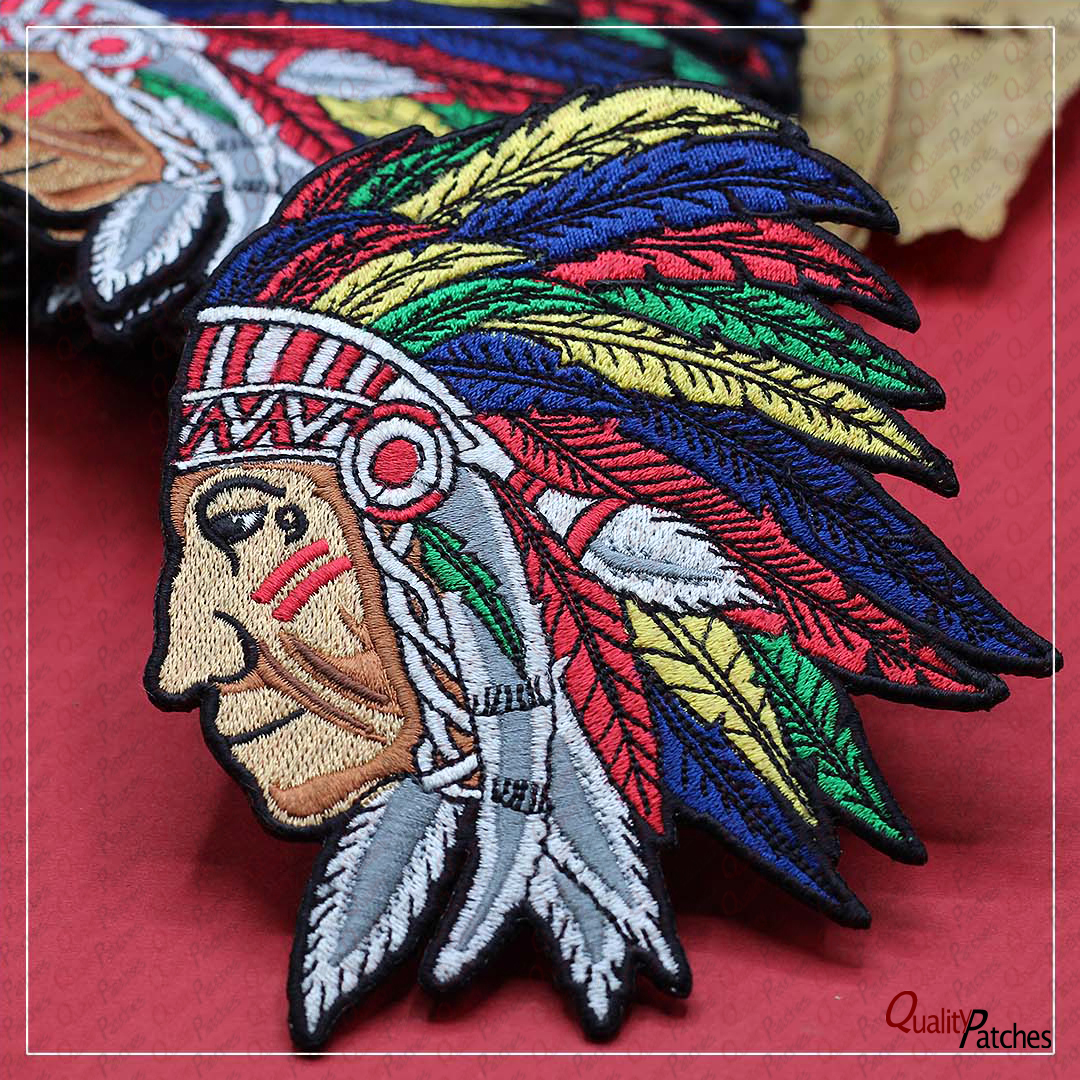 Custom Die Cut Embroidered Patches 69