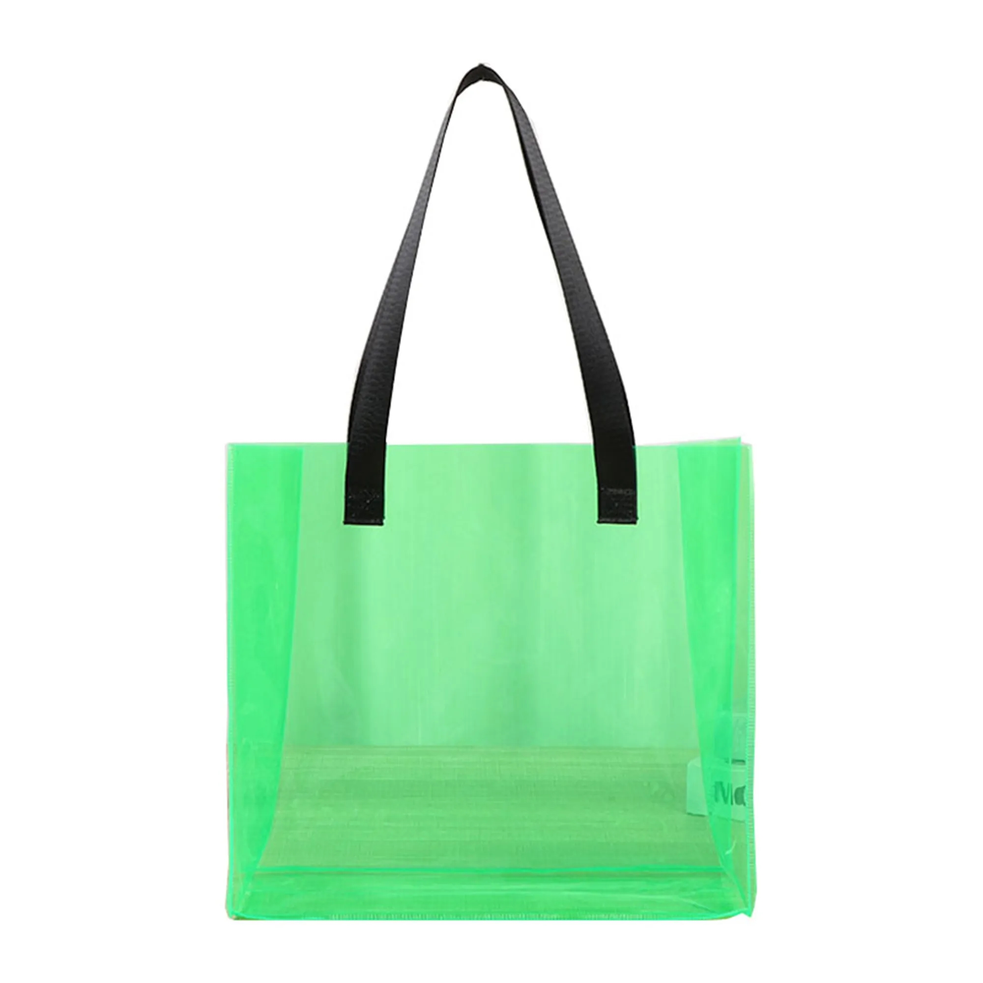 PVC Transparent Plastic Tote Bag 2