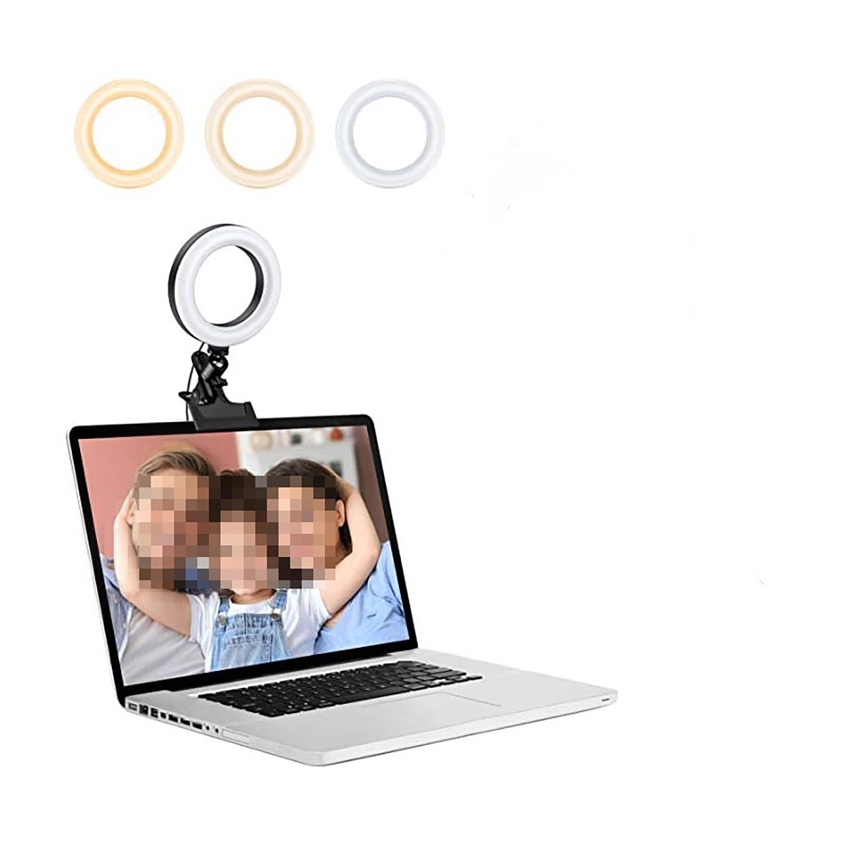 6 Inch Selfie Ring Light with Clamp 4