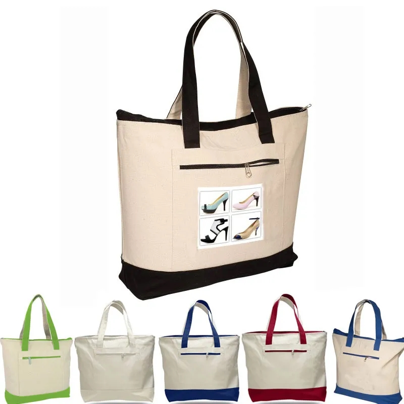 Zippered Boat Tote 1