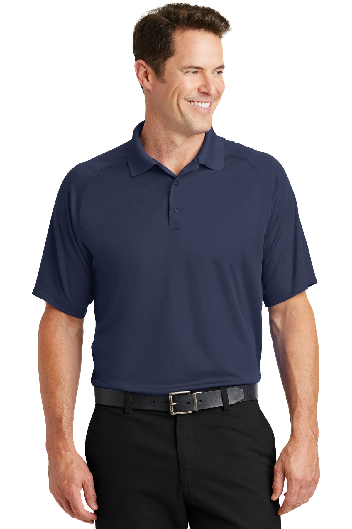 Sport-Tek Dry Zone Raglan Polo. T475 19