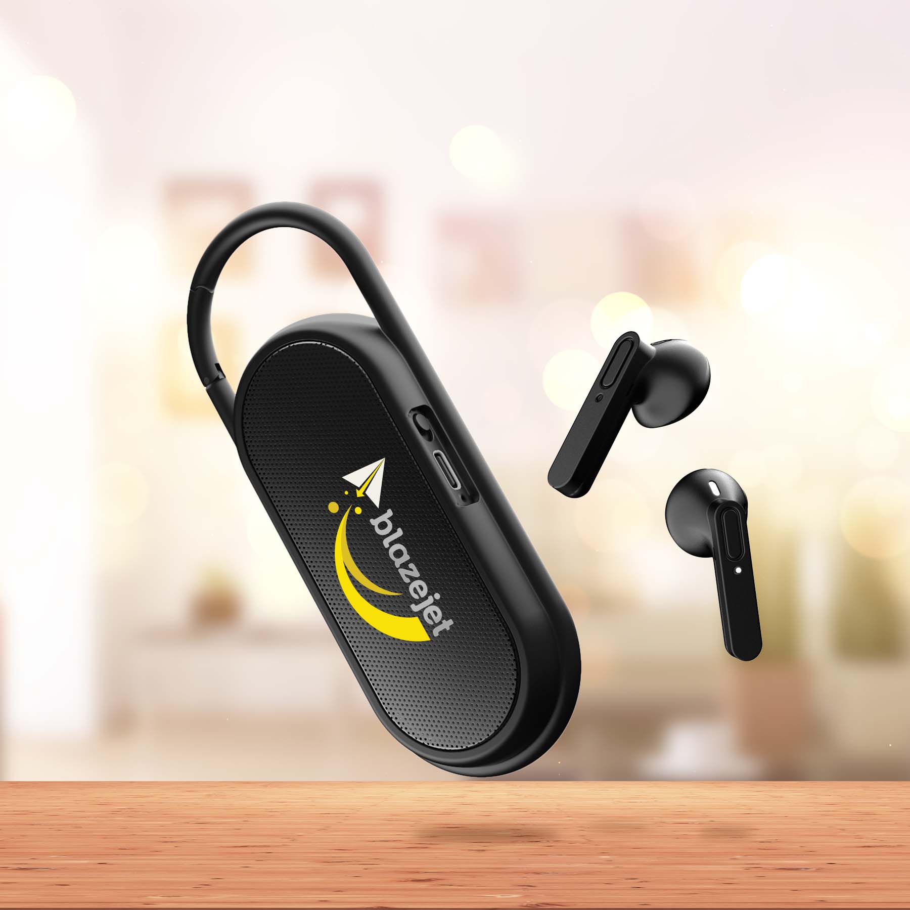 Clip Buddies Wireless Speaker + Earbuds 4