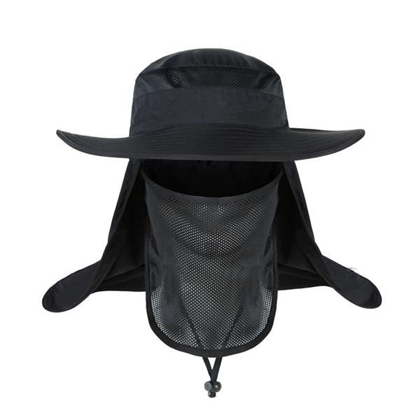 Sun Cap with Removable Flap 11