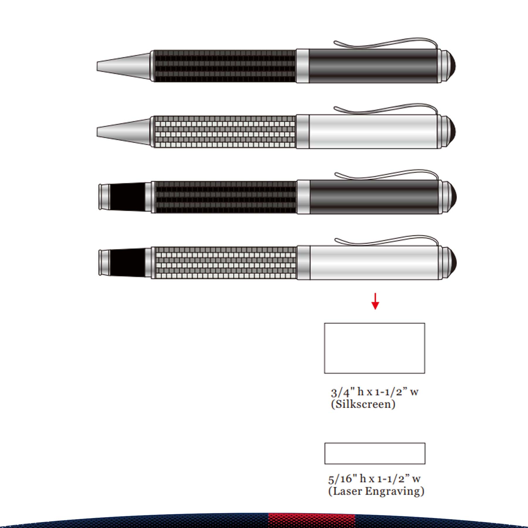 Saturn Metal Pens 2