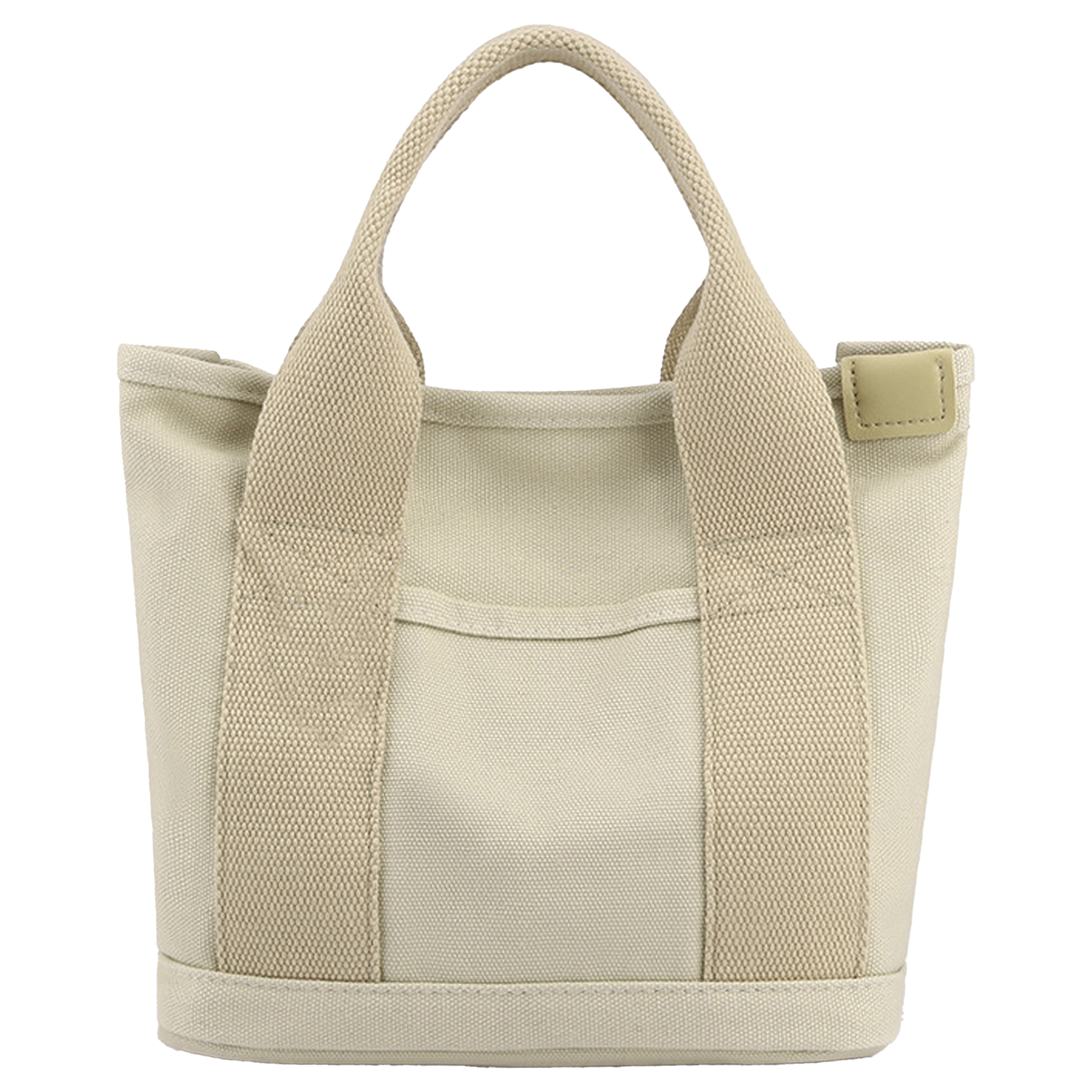 Canvas Simple Large Capacity Handbag, custom tote bag with logo imprint 2