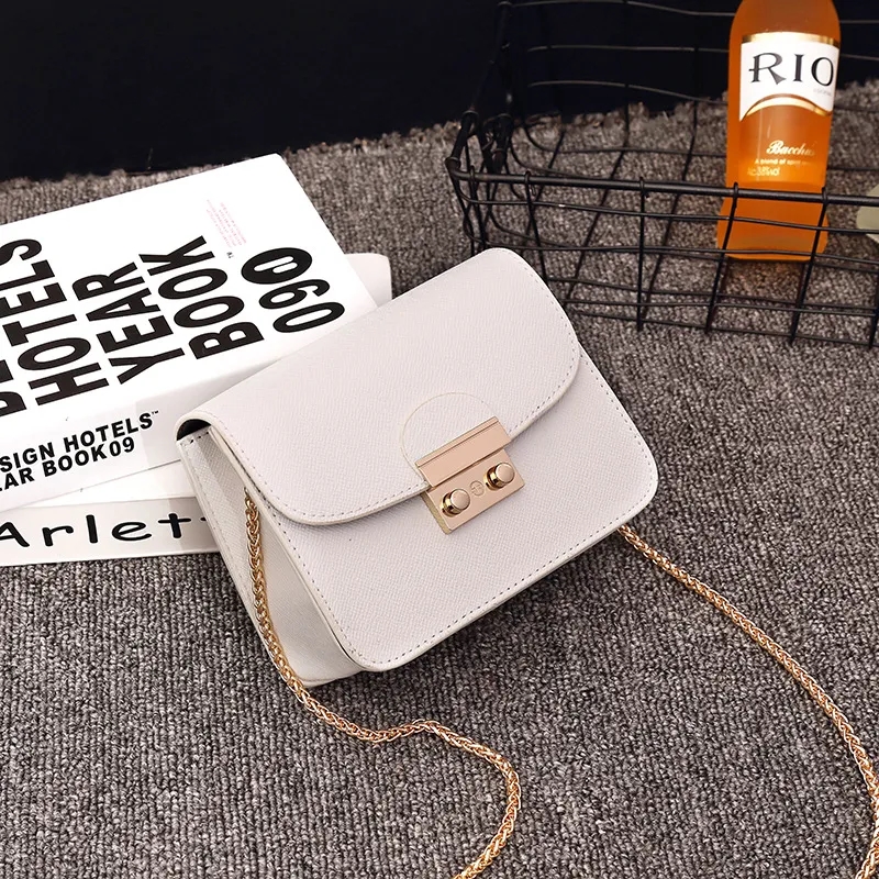 Simple chain trend one-shoulder crossbody bag 6