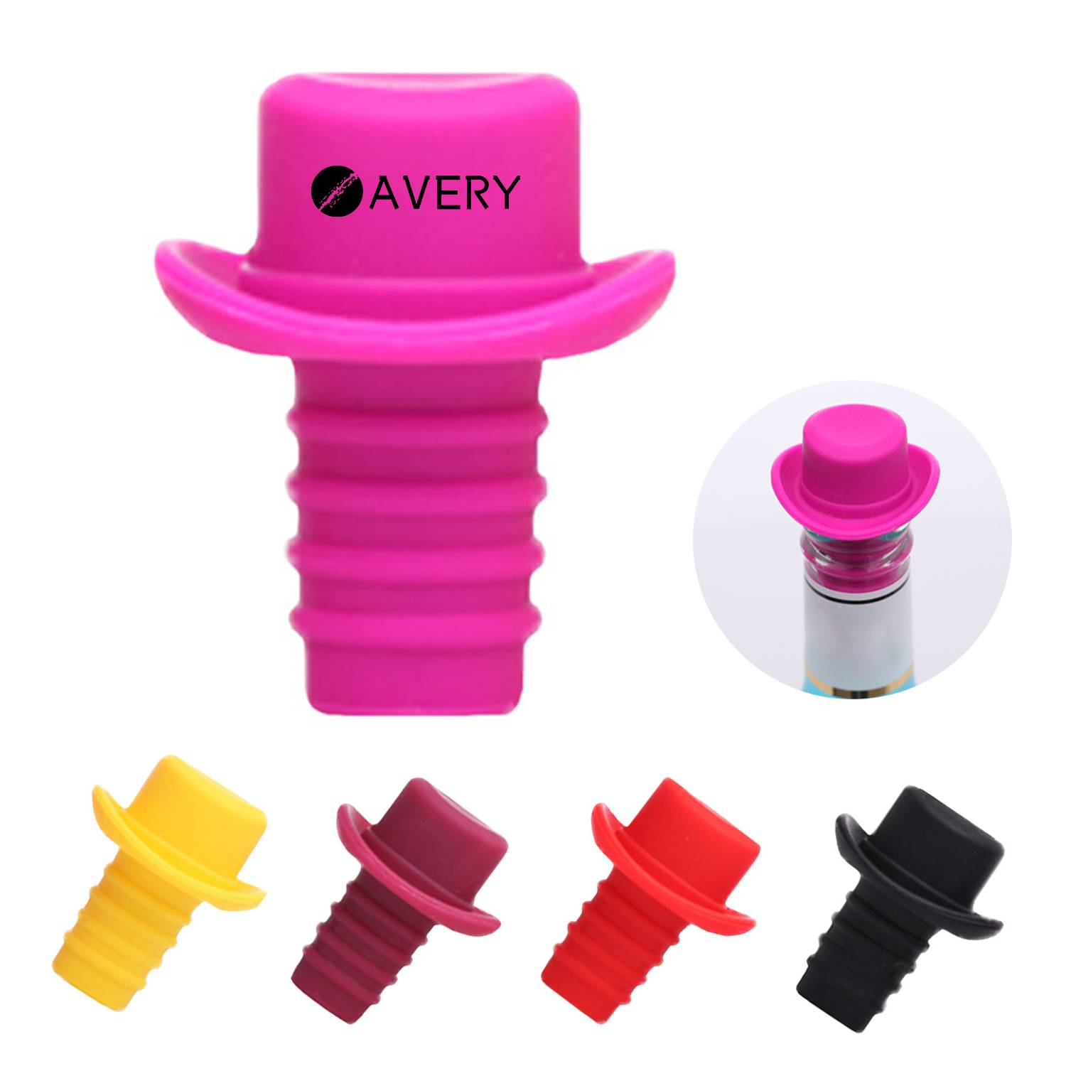 Top Hat Wine Stopper & Pourer 1