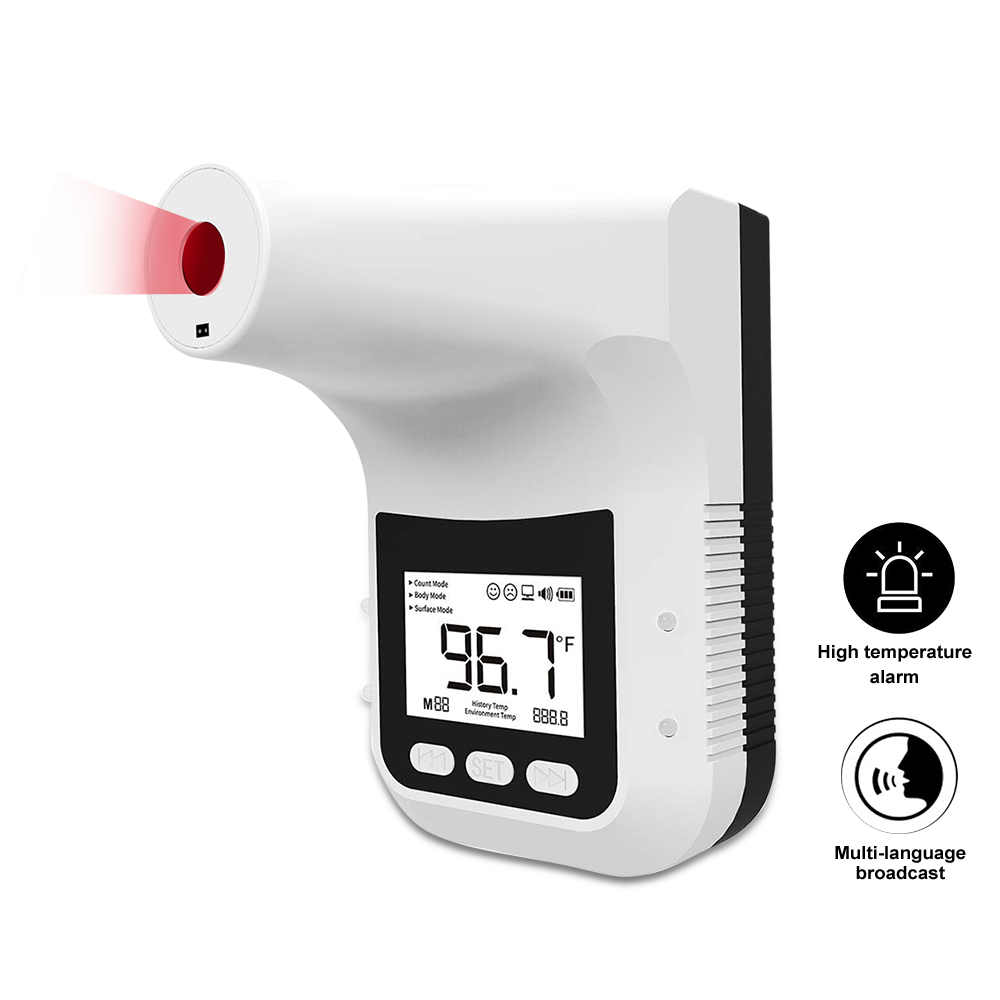 K3 Pro Wall Mounted Touchless Infrared Thermometer