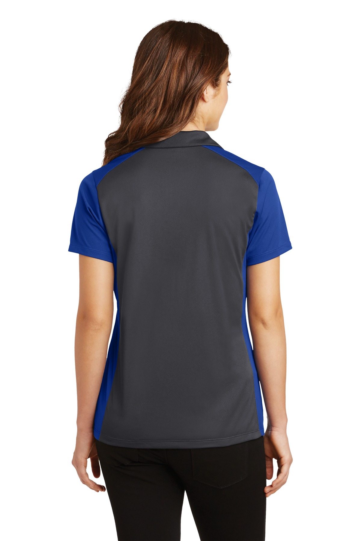 Sport-Tek Women's Colorblock Micropique Sport-Wick Polo. LST652 29