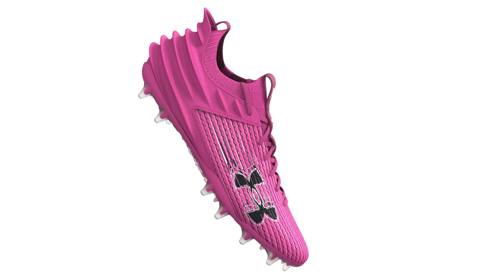 UA Blur Smoke 2.0 MC Men's Football Cleats 12