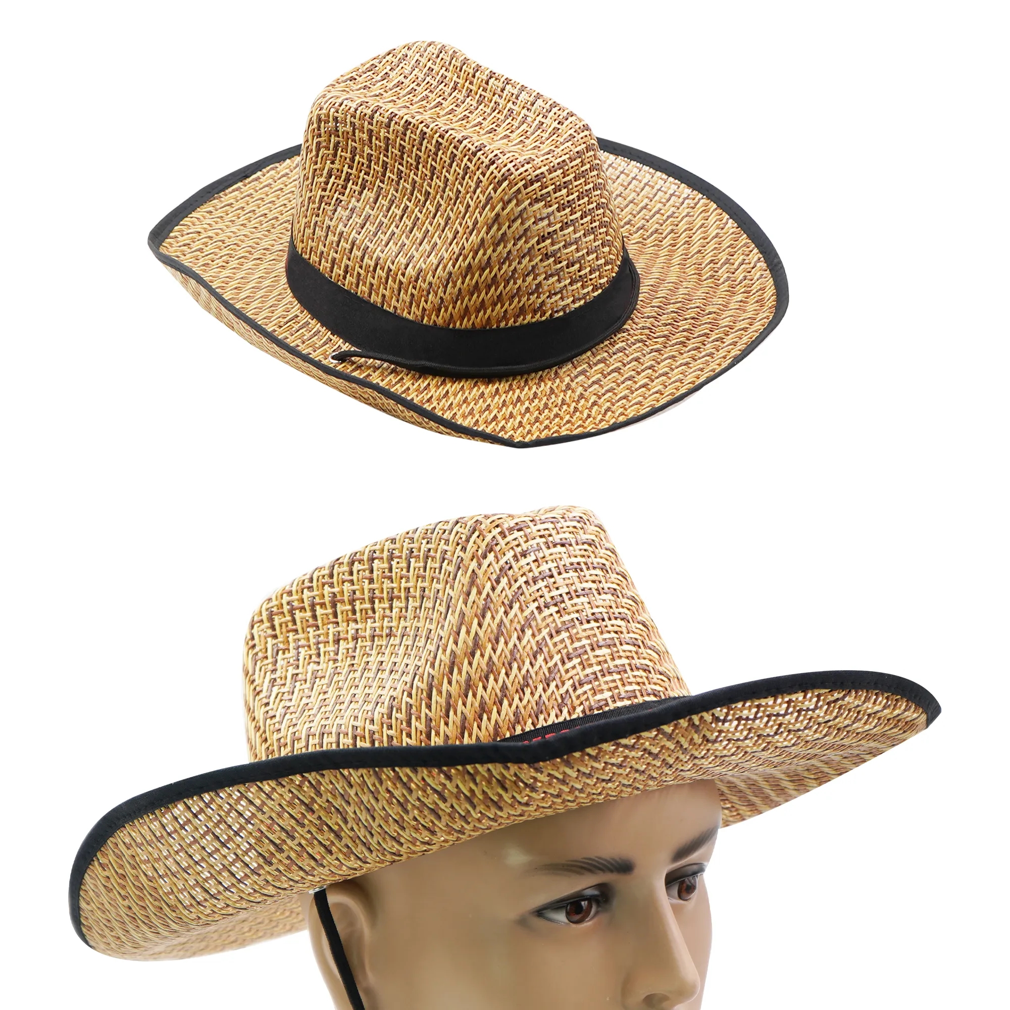 Outdoor Band Cowboy Straw Hat 3