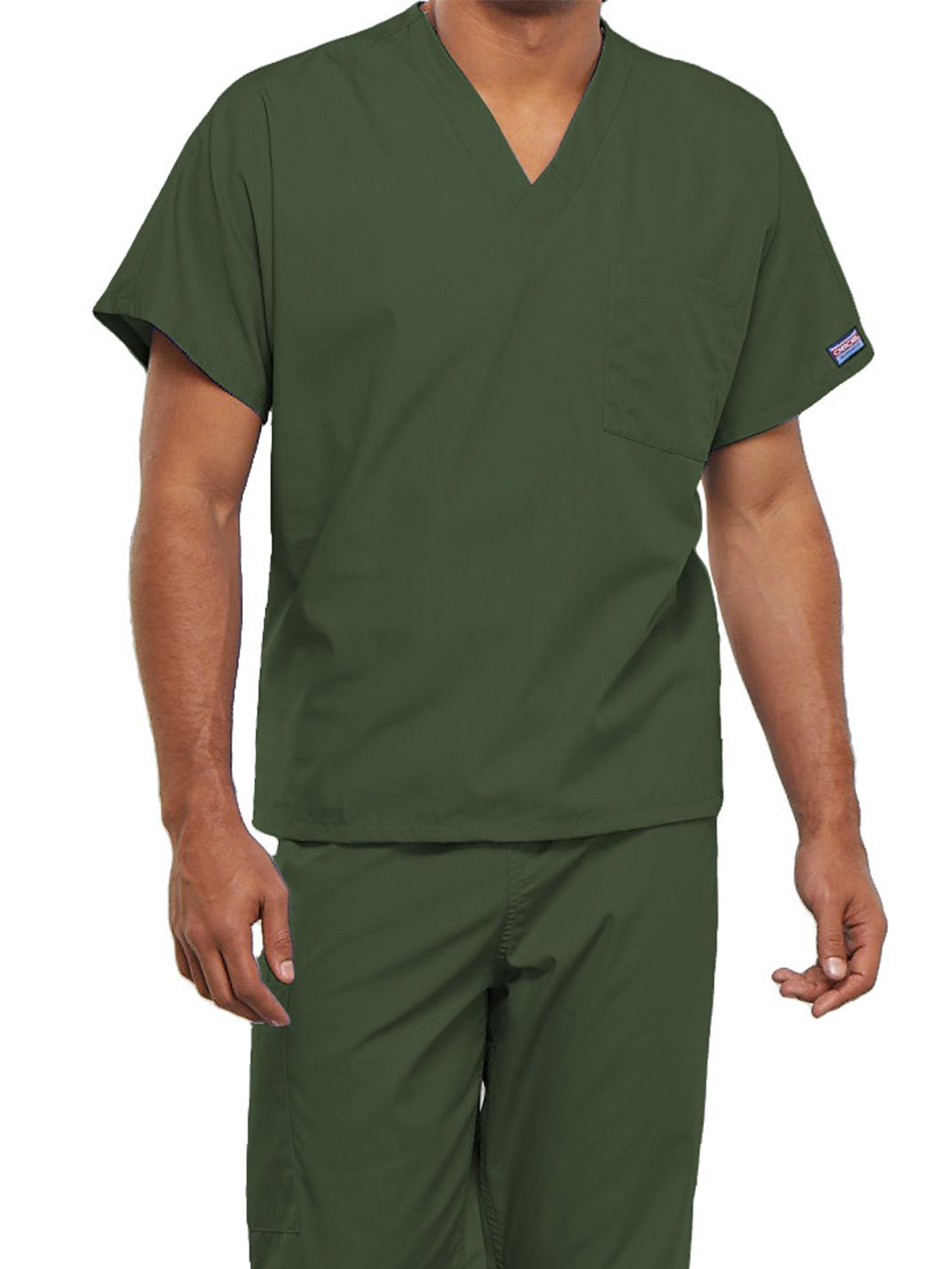 Cherokee - Workwear Originals - Unisex 1-Pocket V-Neck Top 31