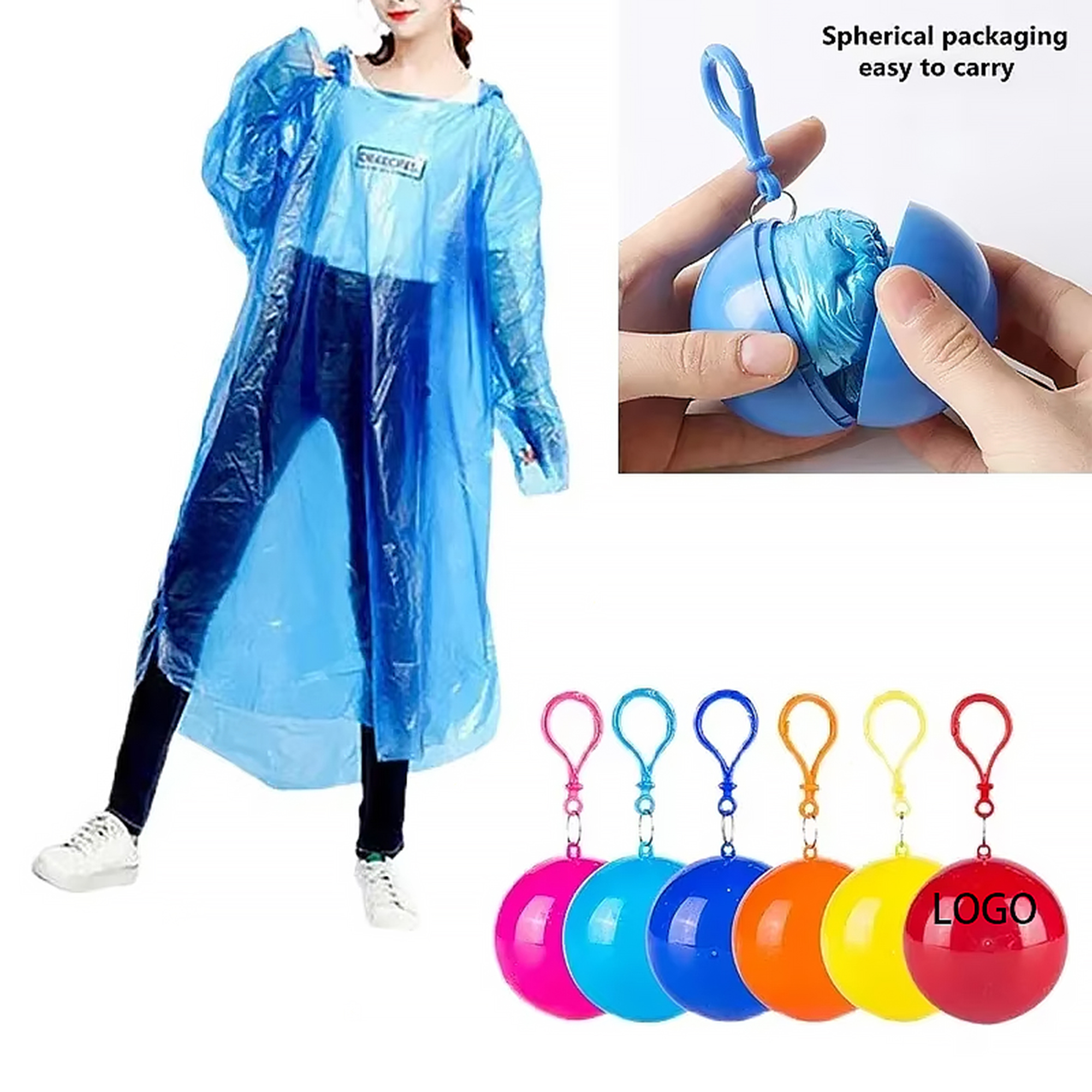 Portable Disposable Raincoat 2