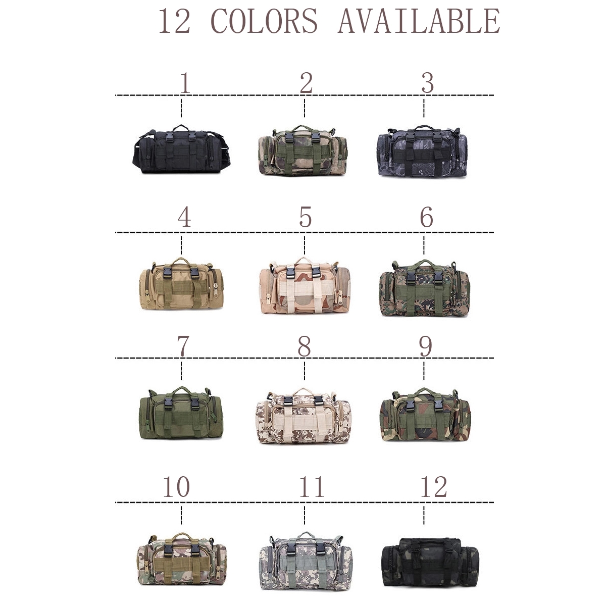 Fanny Deployment Bag Tactical Waist Pack 4