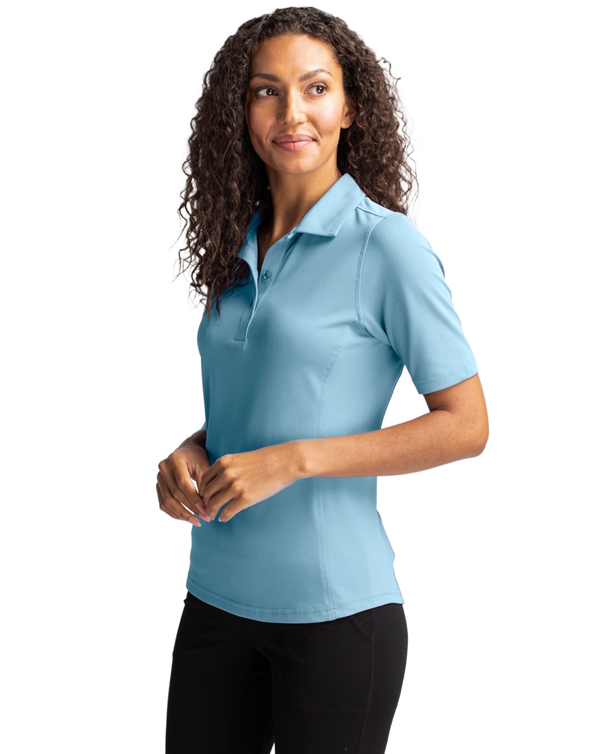 Virtue Eco Pique Recycled Womens Polo
