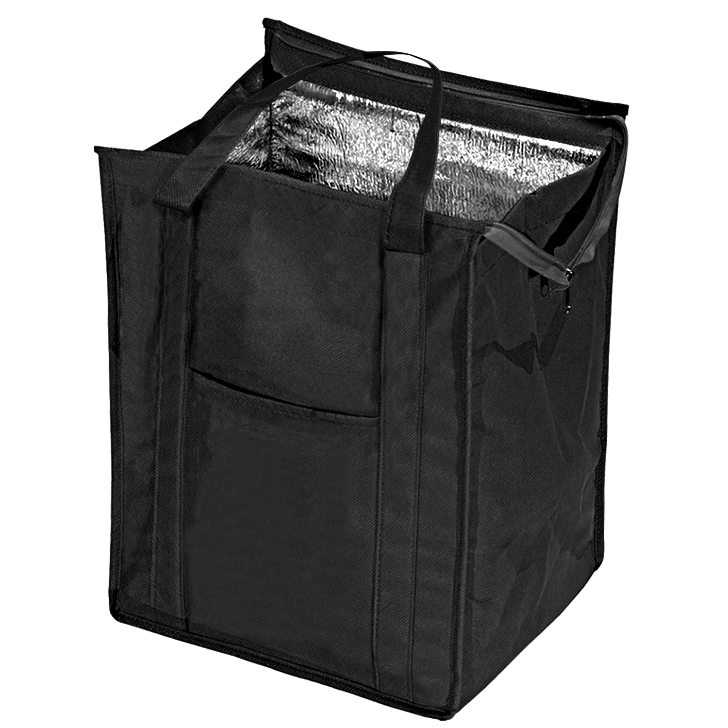 Insulated Polytex Tote W/Zipper 13