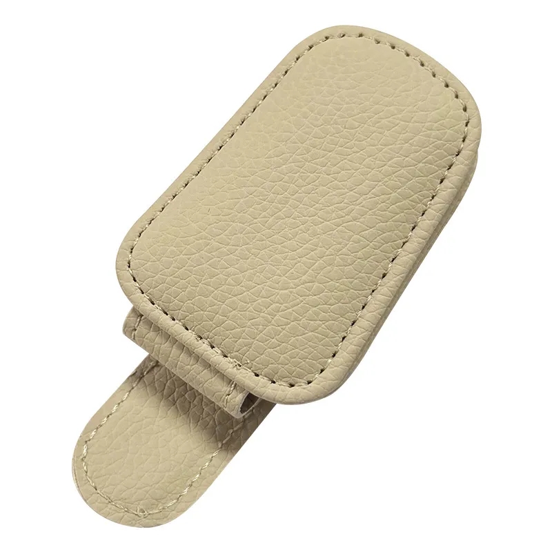 Car visor eyeglasses clip holder 5