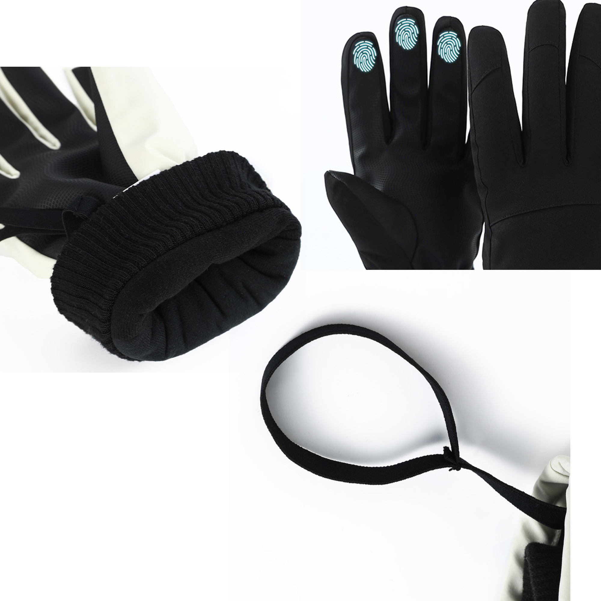 Thermal Waterproof Winter Gloves with Fleece Lining 5