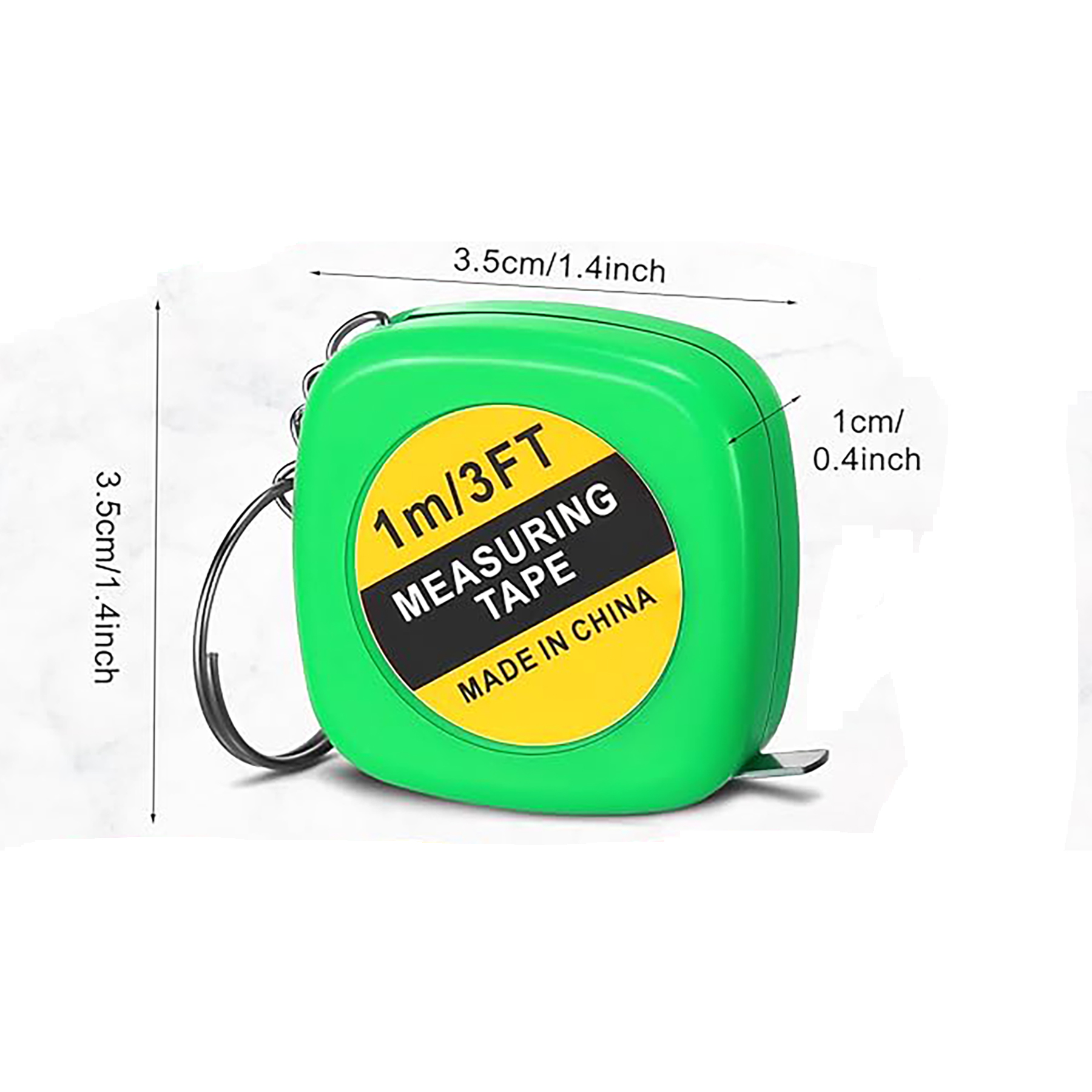 Mini Tape Measure Keychain 3