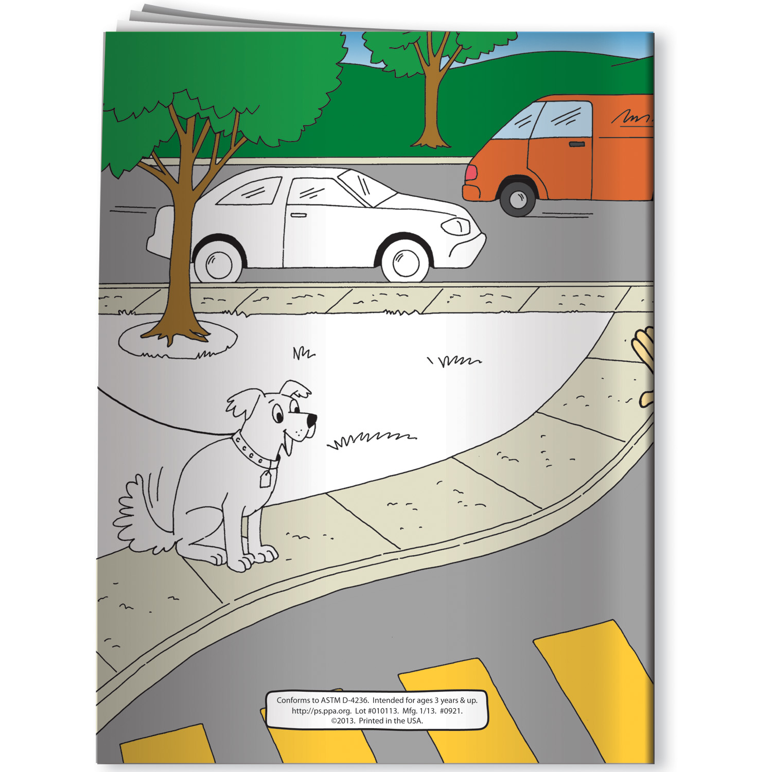Coloring Book - My Visit With a Police Officer 4