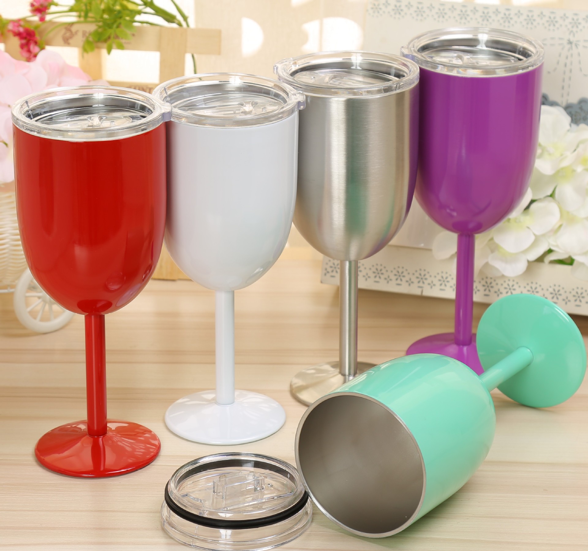 Stainless Wine Tumblers 2