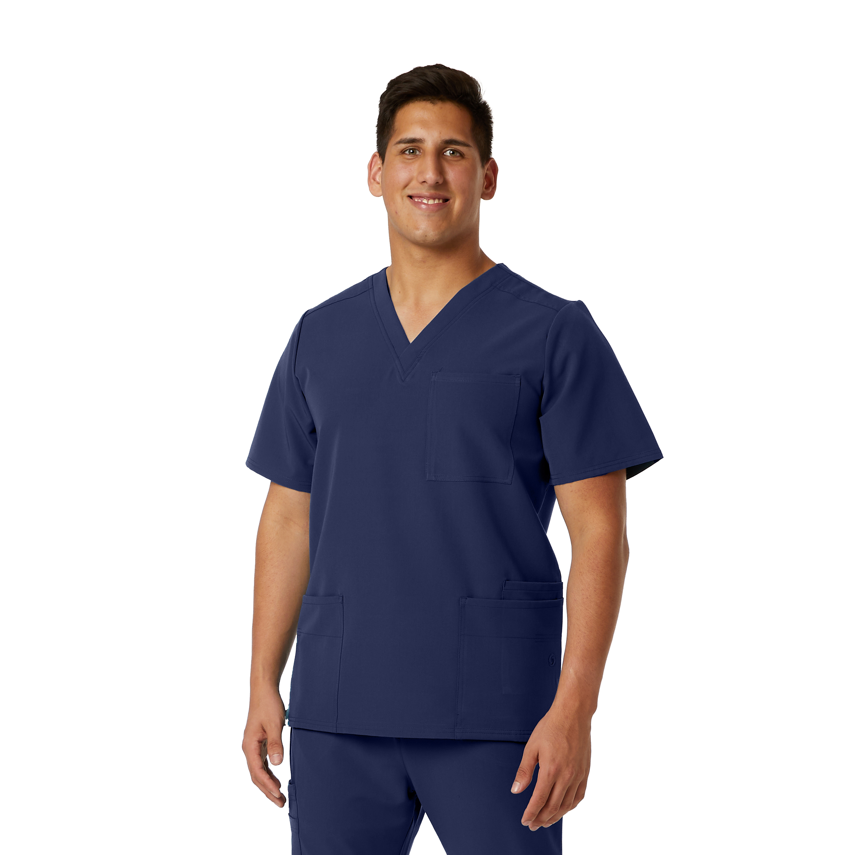 Spectrum's Mens WYND Multi-Pocket Scrub Top 8