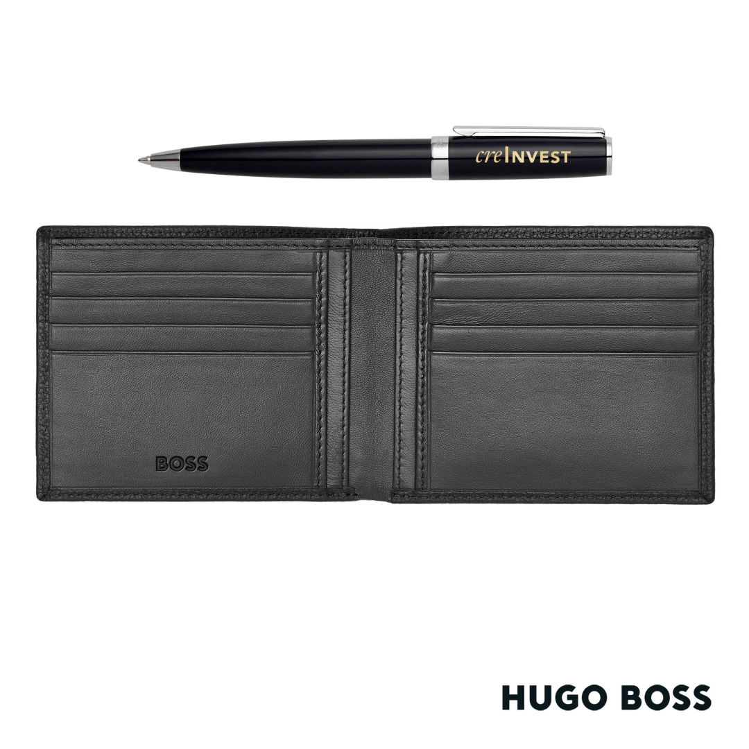 Hugo Boss® Ballpoint Pen & Wallet Set 2