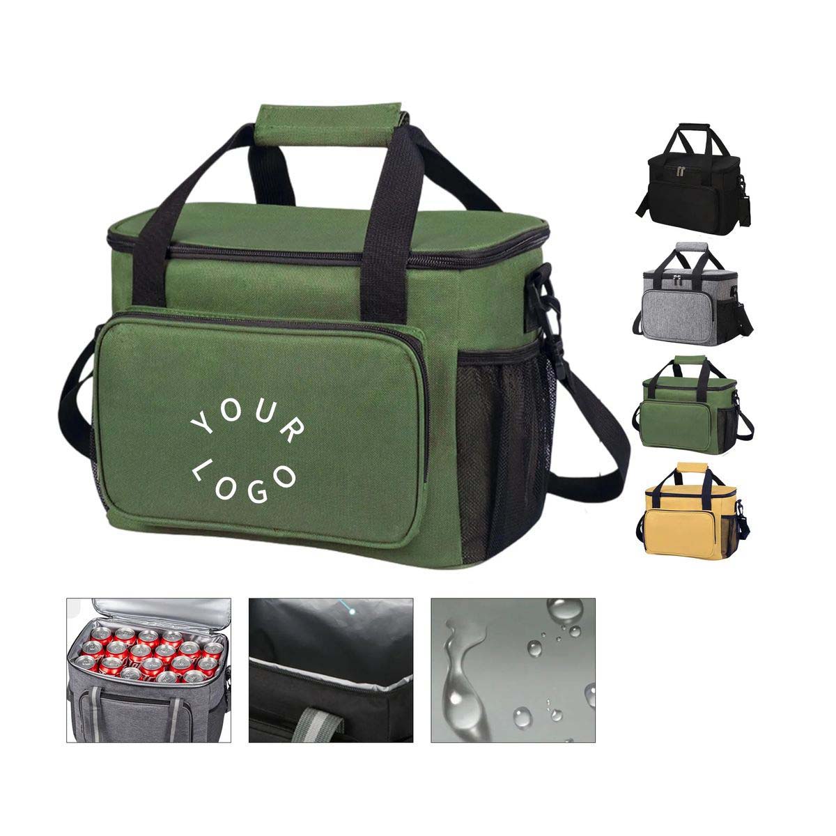 15L Waterproof Outdoor Cooler Bag for Travel and Beach 2