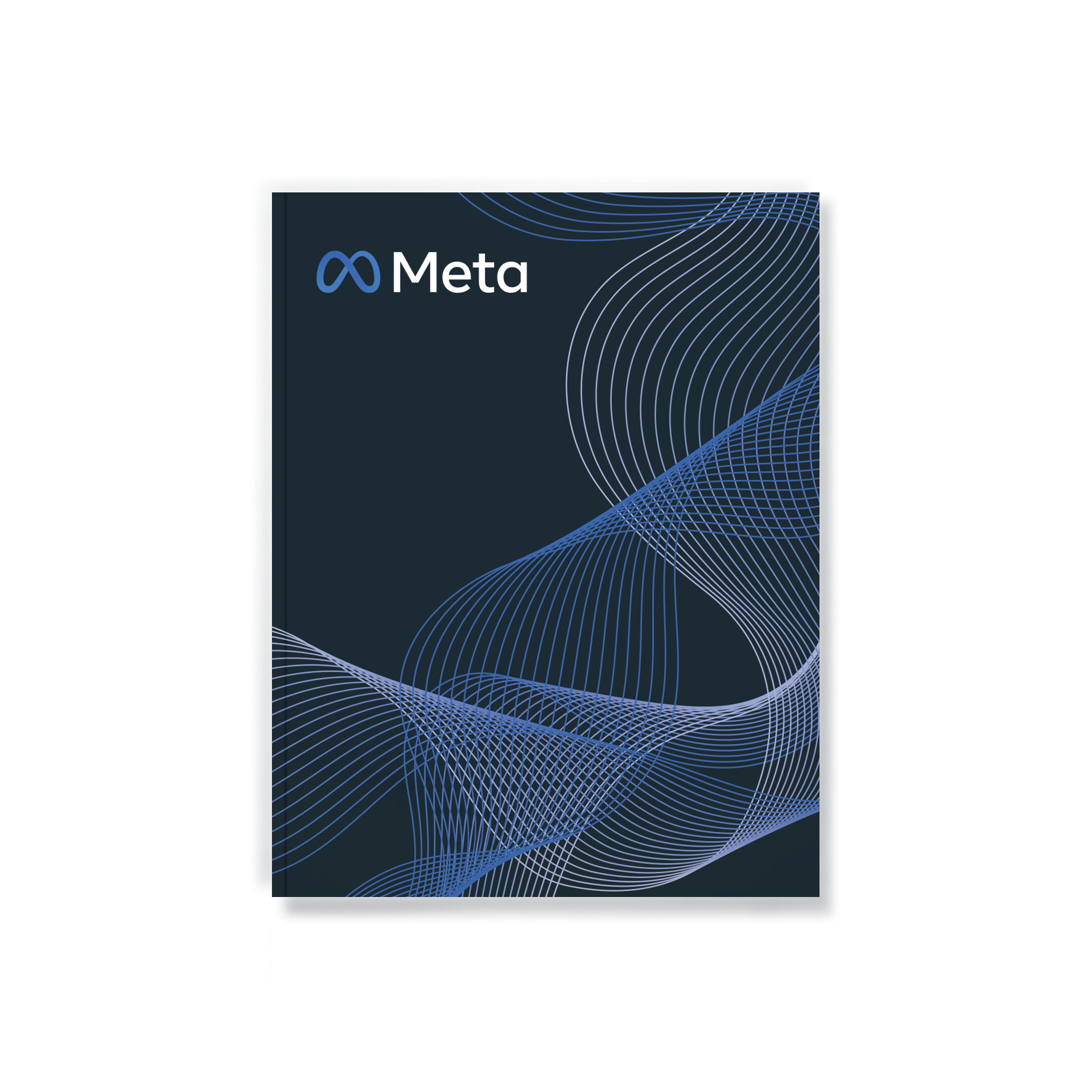 Full Color Custom Medium Softcover Layflat Notebook/Journal