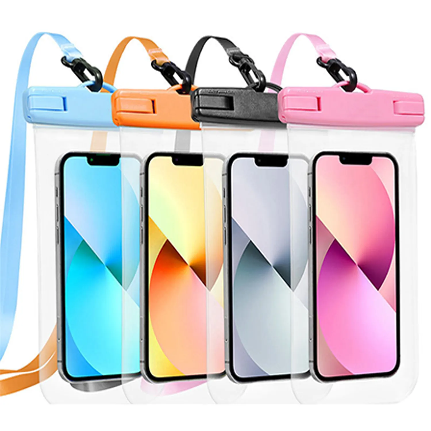 HD transparent 7-inch universal phone waterproof bag 3