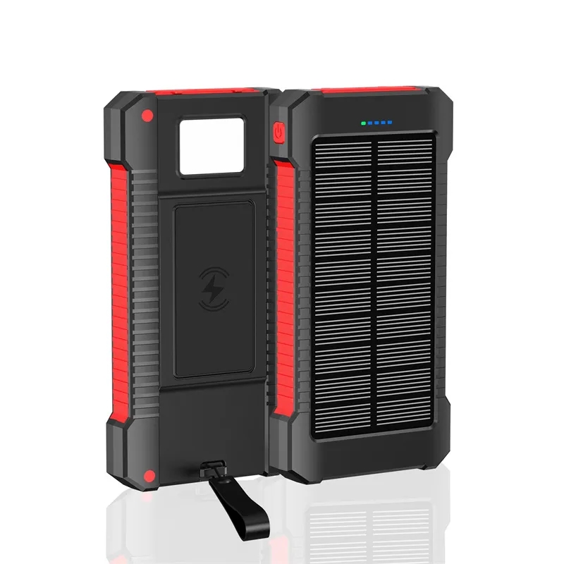 10,000 Mah Solar Wireless Charging Bank 3
