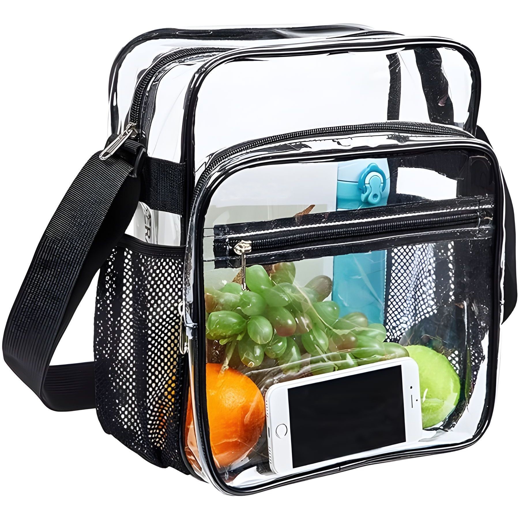 Stadium Approved Clear Crossbody Messenger Shoulder Bag 6