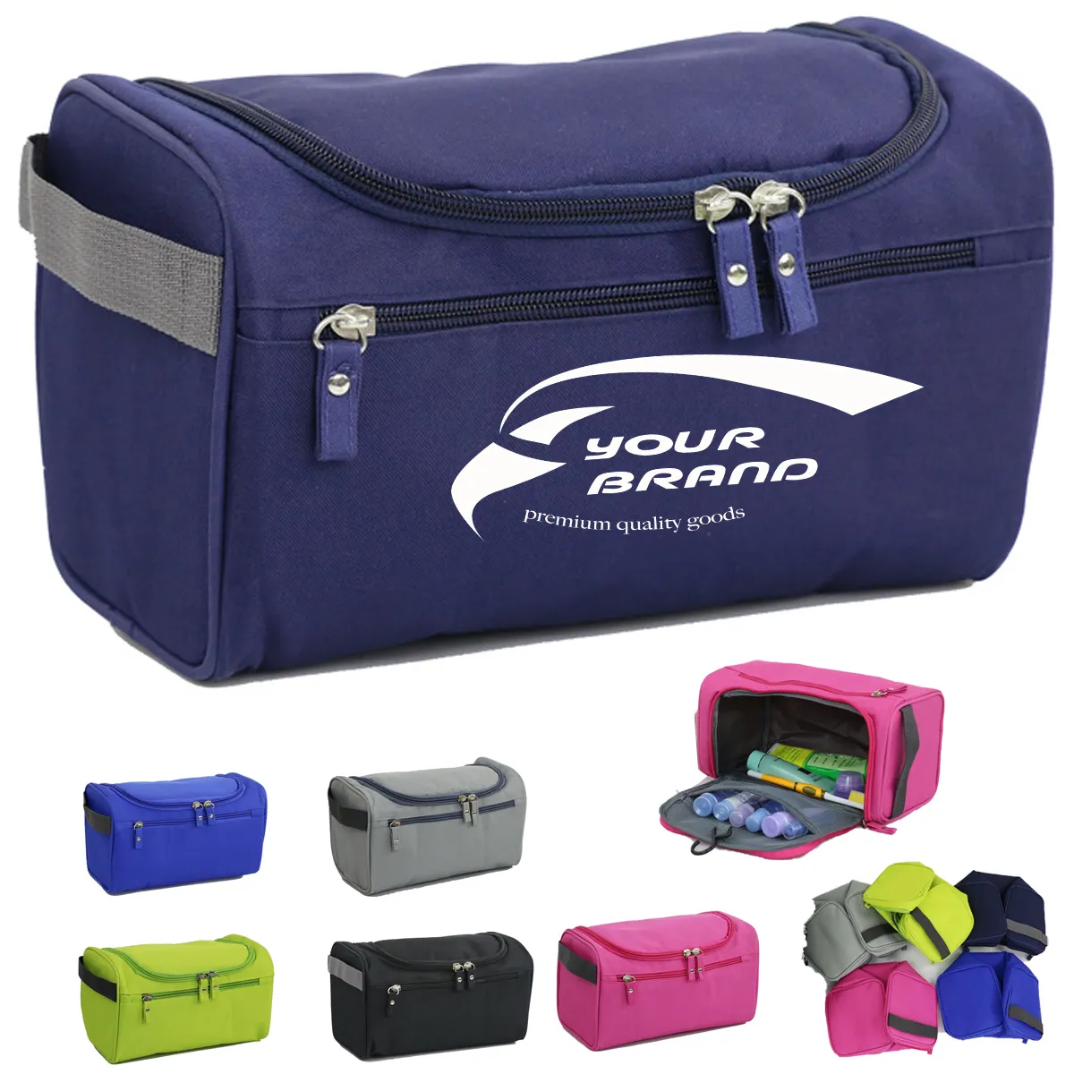 Portable Large Capacity Hang Toiletry Bag Travel Organizer 6