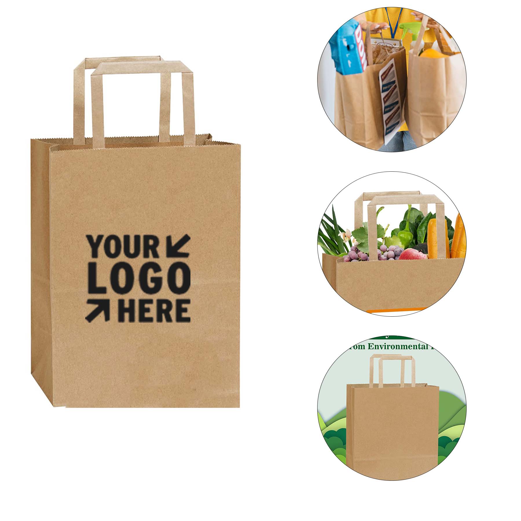 Brown Paper Bags With Handles 1