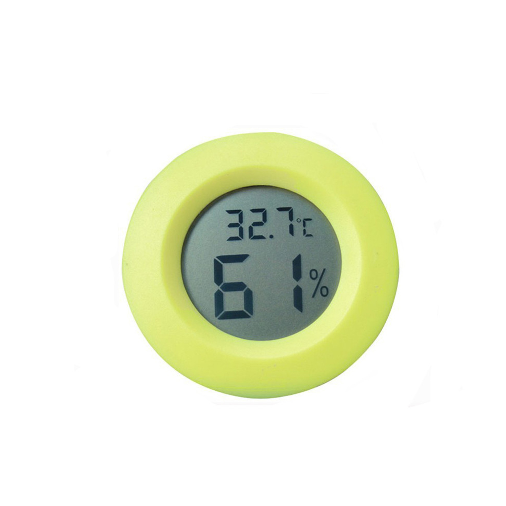 Mini Digital Hygrometer Thermometer 1.8" Length X 1.8" Width X 1" Height 2