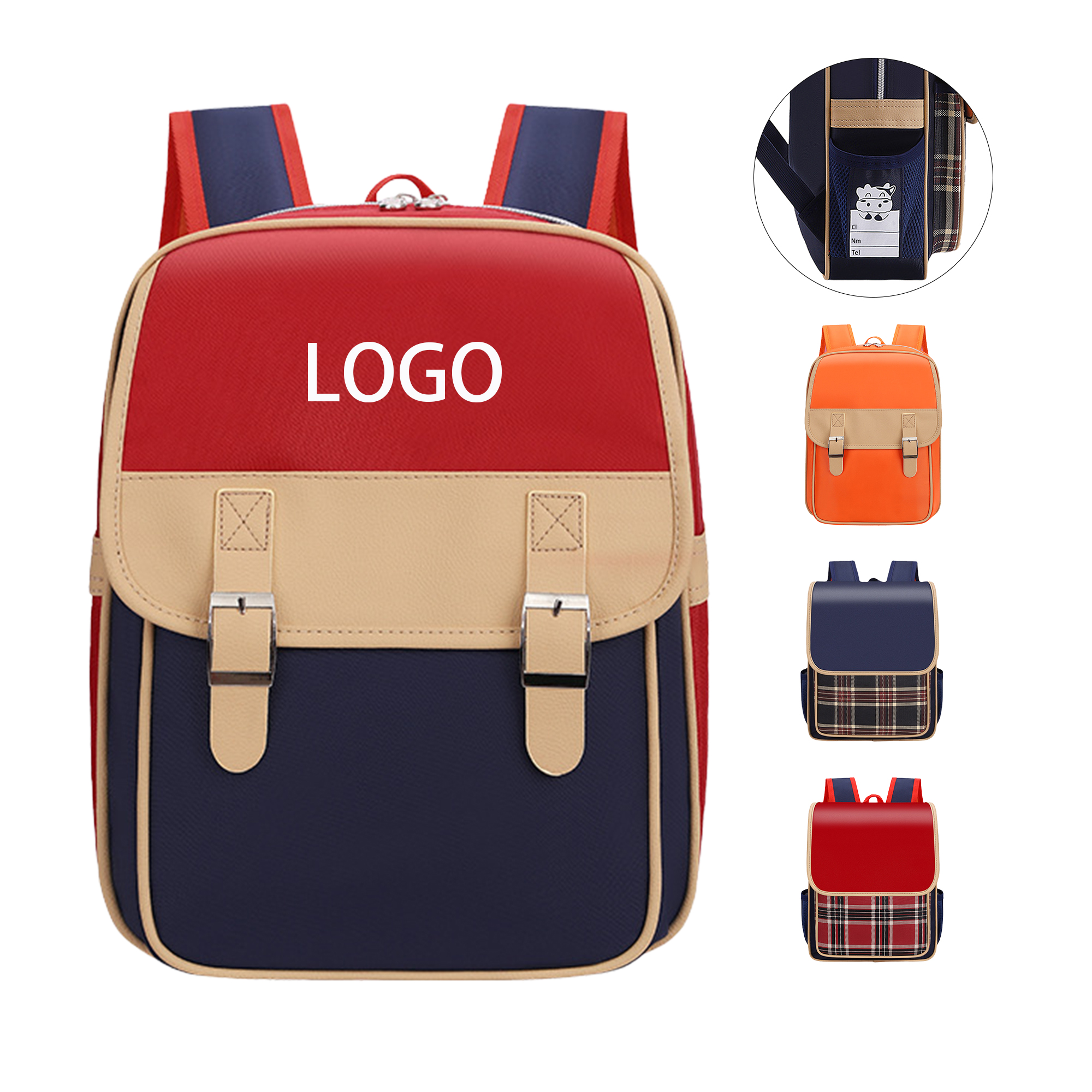 Nylon Kindergarten Entrance School Bag 2