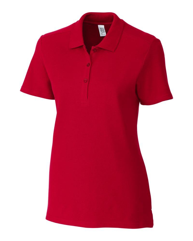 Clique Addison All Cotton Pique Womens Polo 38