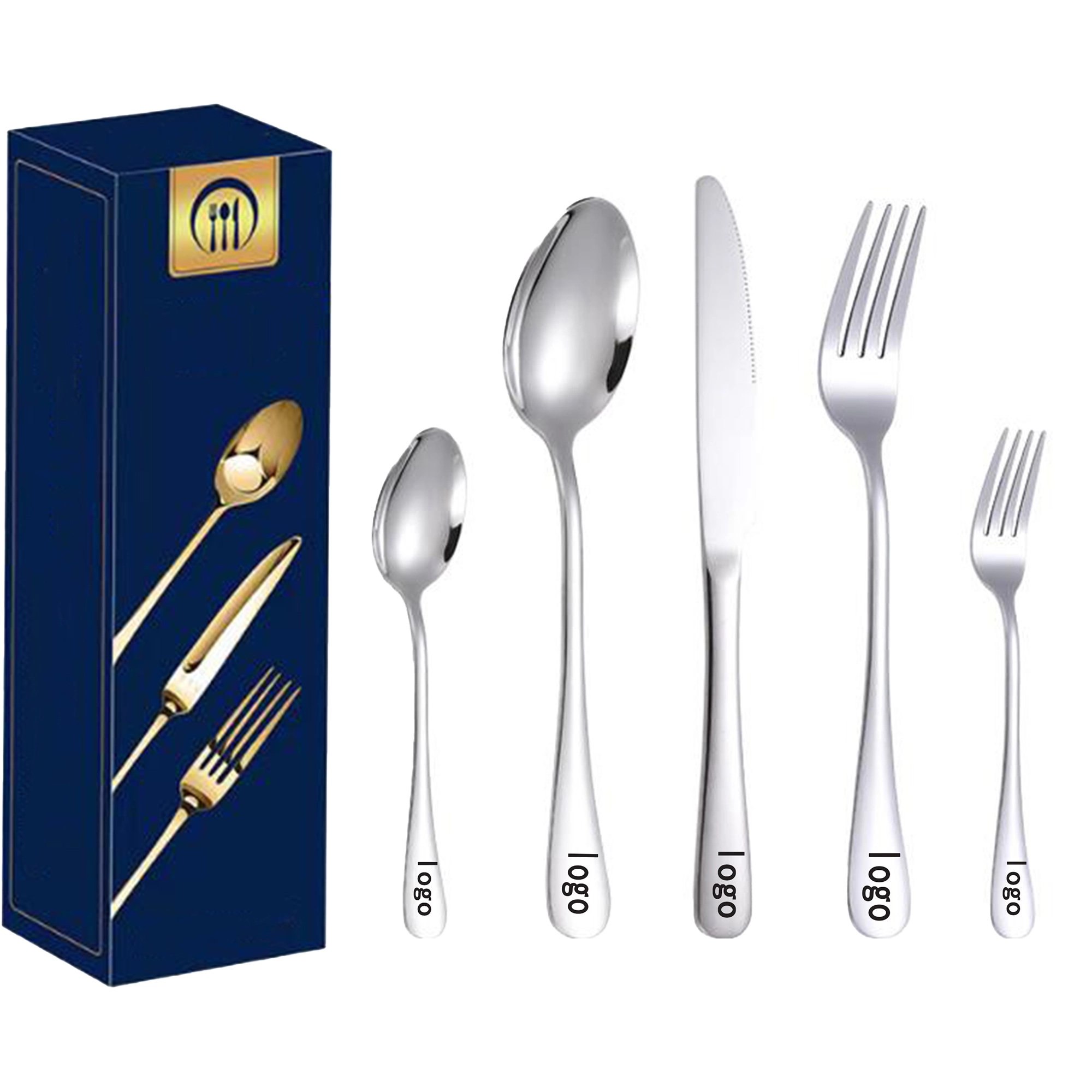 Reusable Stainless Steel Travel Cutlery Set With Case 3