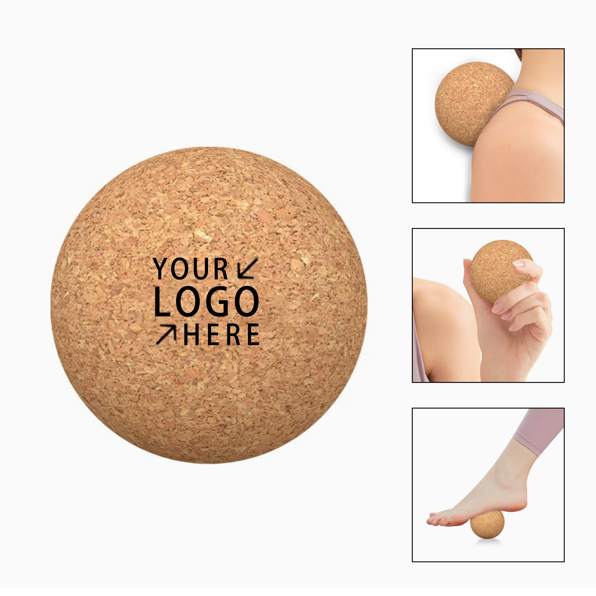2.36" Cork Yoga Ball 1