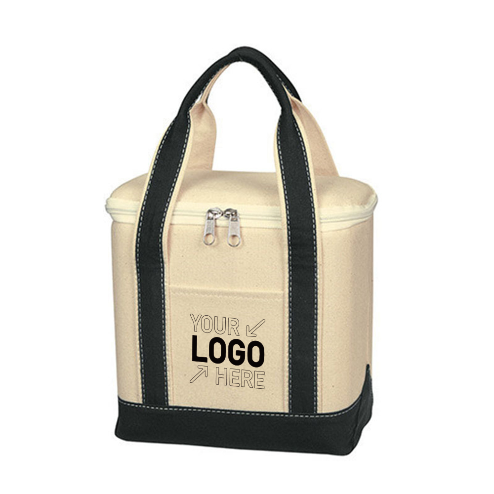 Large Cotton Canvas Cooler Bag 3
