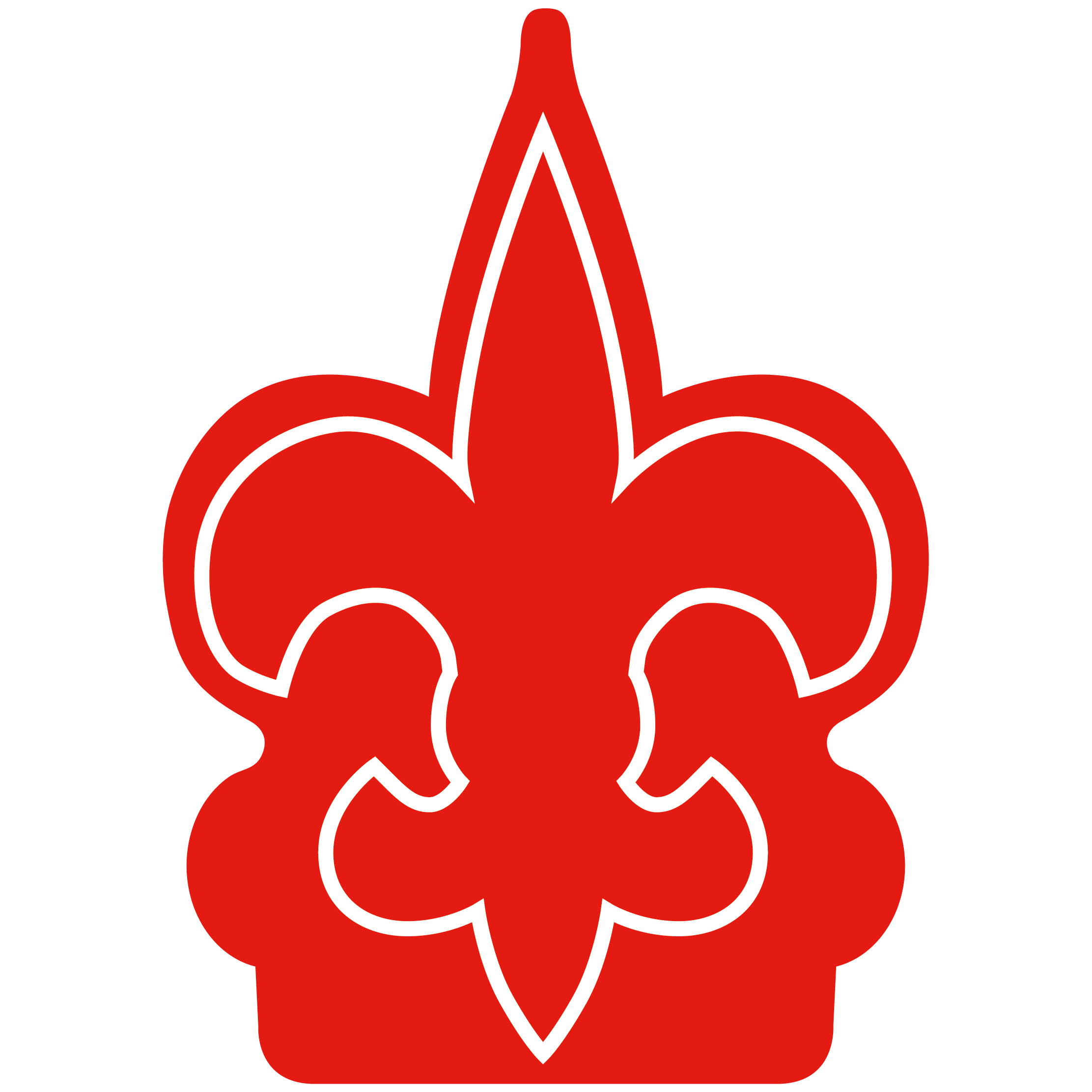 Fleur de Lys Mitt 12